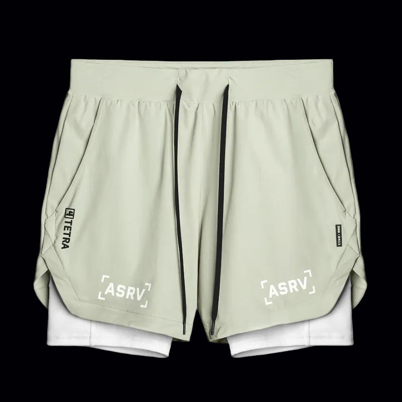 Mens Quick-Dry Athletic Running Shorts