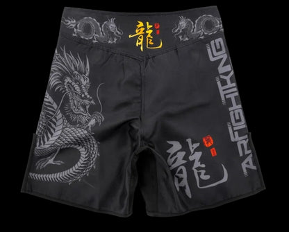Valtrix Golden Ryujin Fight Shorts