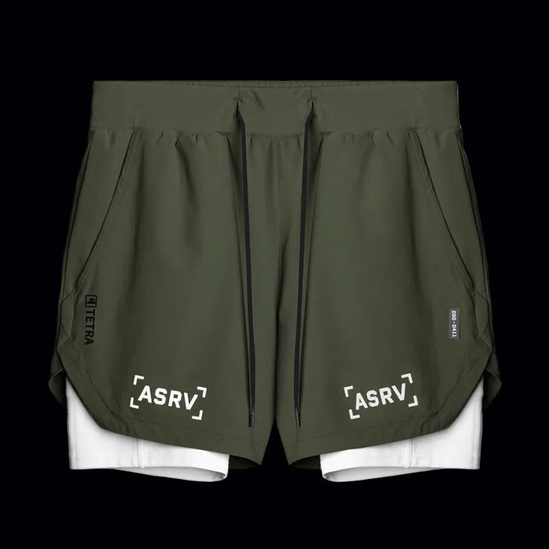 Mens Quick-Dry Athletic Running Shorts