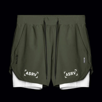 Mens Quick-Dry Athletic Running Shorts