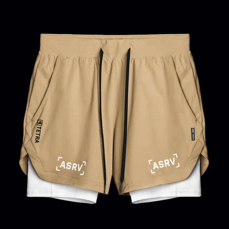Mens Quick-Dry Athletic Running Shorts