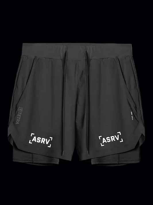 Mens Quick-Dry Athletic Running Shorts